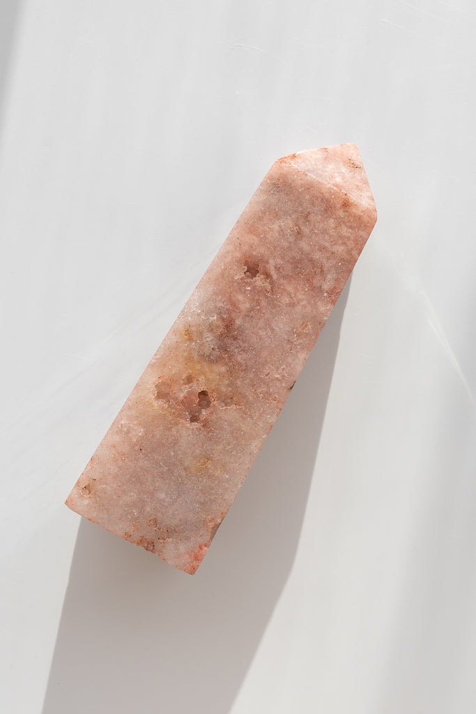 pink amethyst obelisk