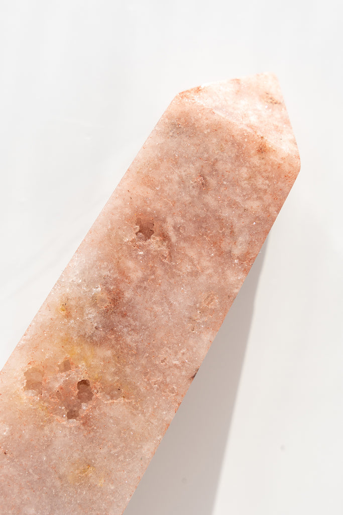 pink amethyst obelisk