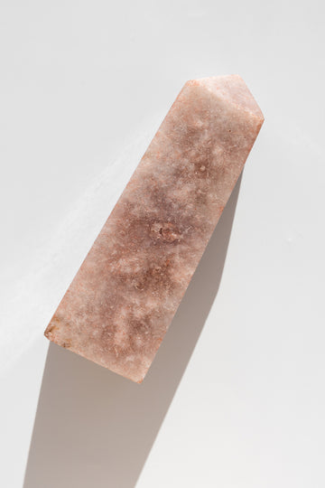 pink amethyst obelisk