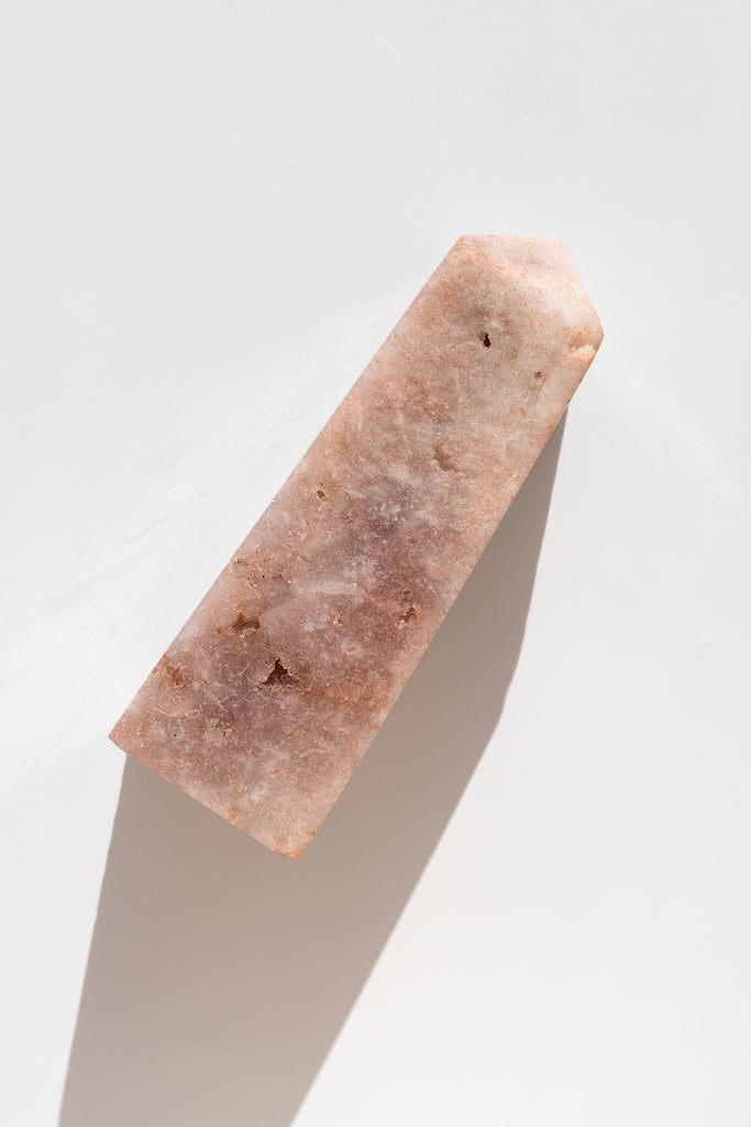pink amethyst obelisk