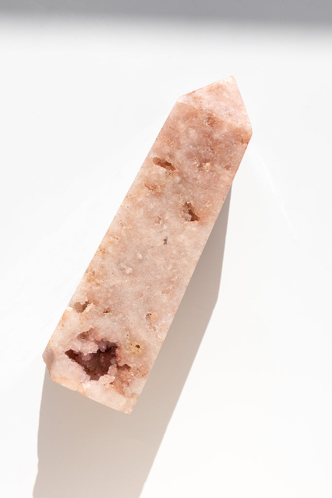 pink amethyst obelisk