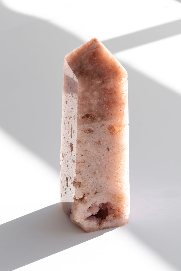 pink amethyst obelisk