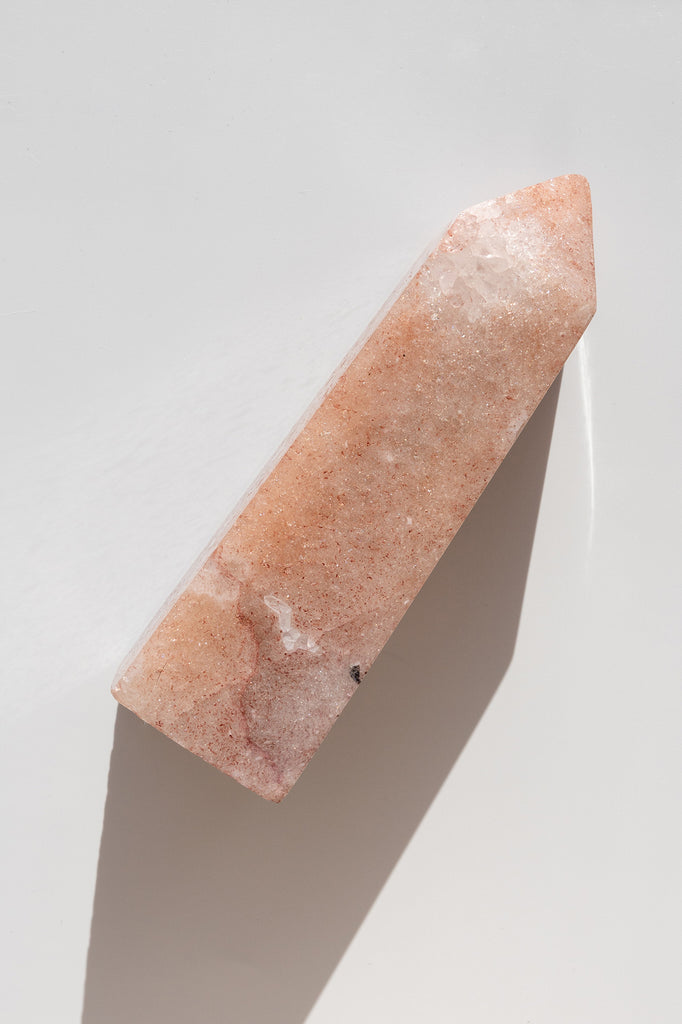 pink amethyst obelisk
