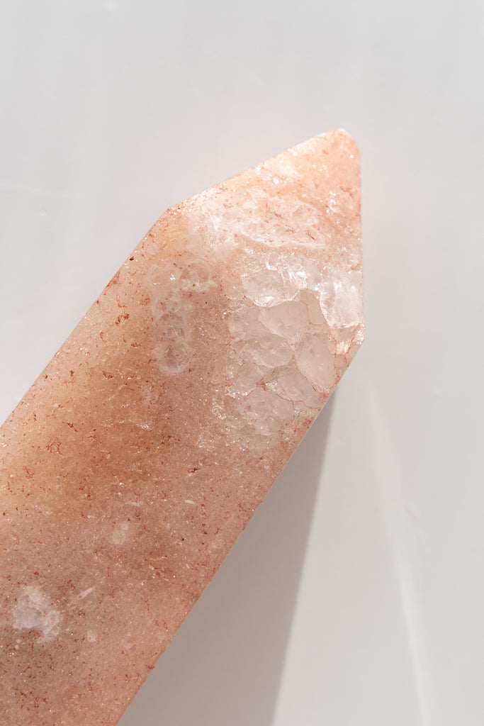 pink amethyst obelisk