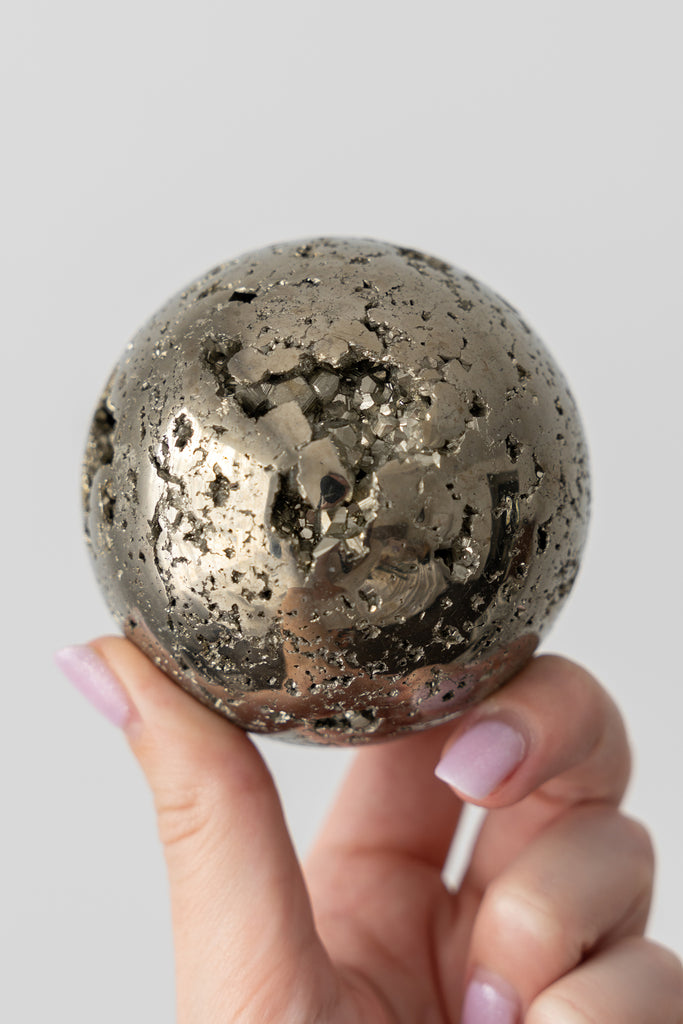 pyrite sphere