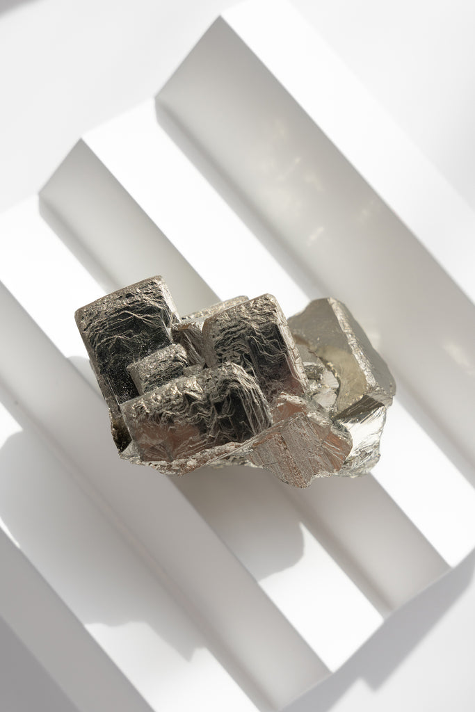cubic pyrite cluster