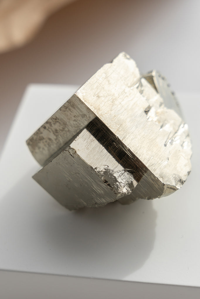 cubic pyrite cluster