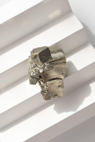 cubic pyrite cluster