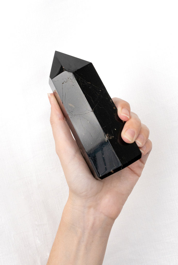 Black tourmaline point generator