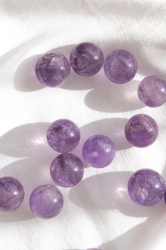 natural amethyst sphere