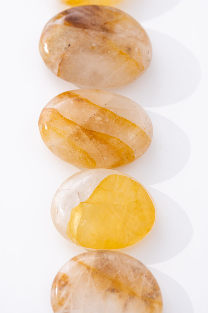 Golden Healer Palm Stones