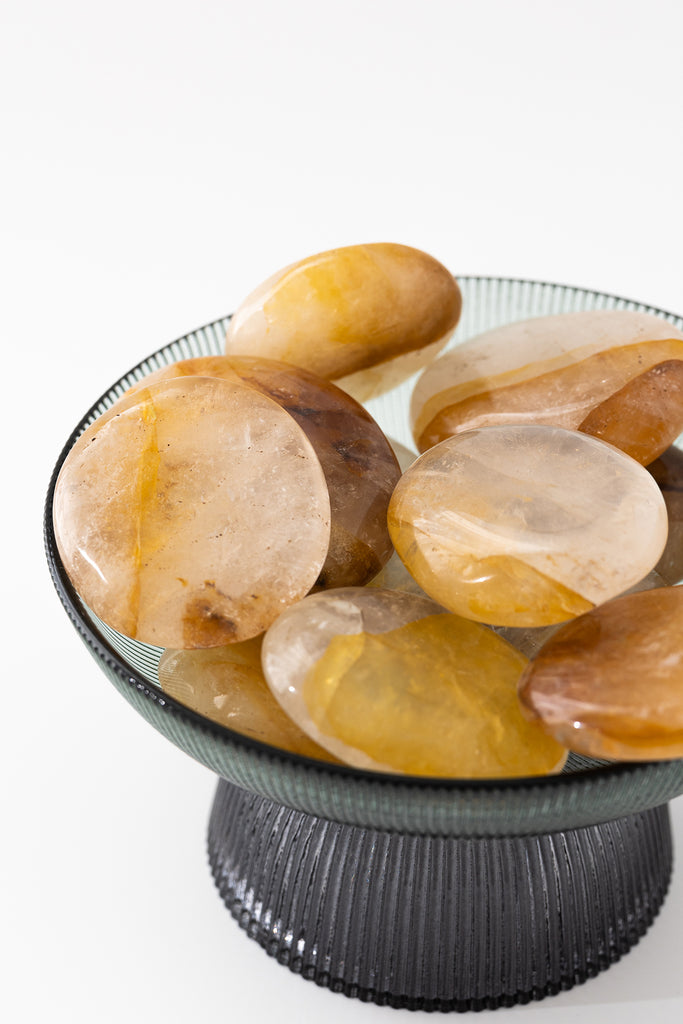 Golden Healer Palm Stones