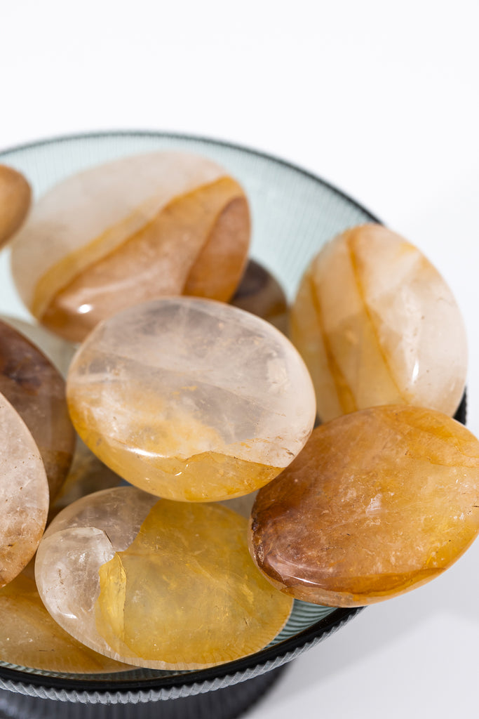 Golden Healer Palm Stones