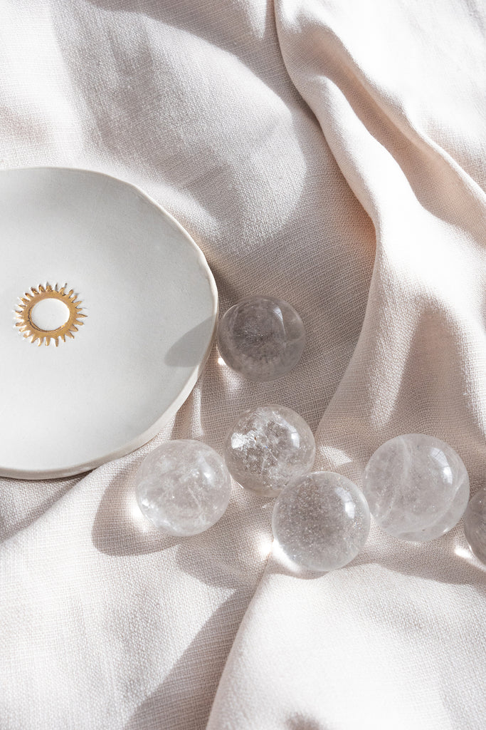 Clear Quartz Mini Spheres