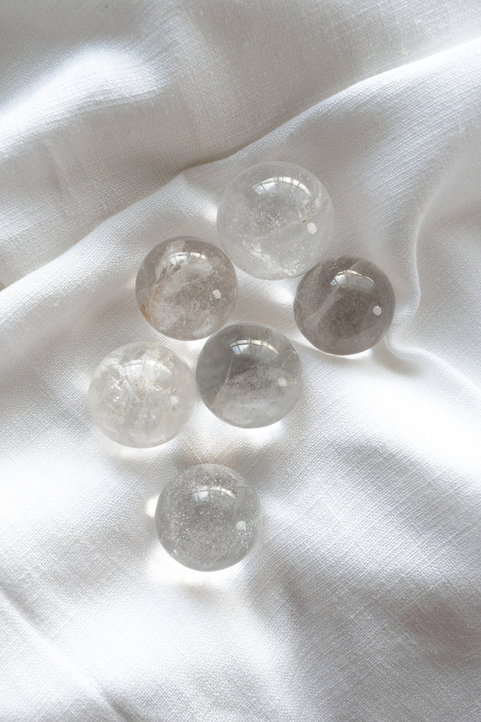 Clear Quartz Mini Spheres