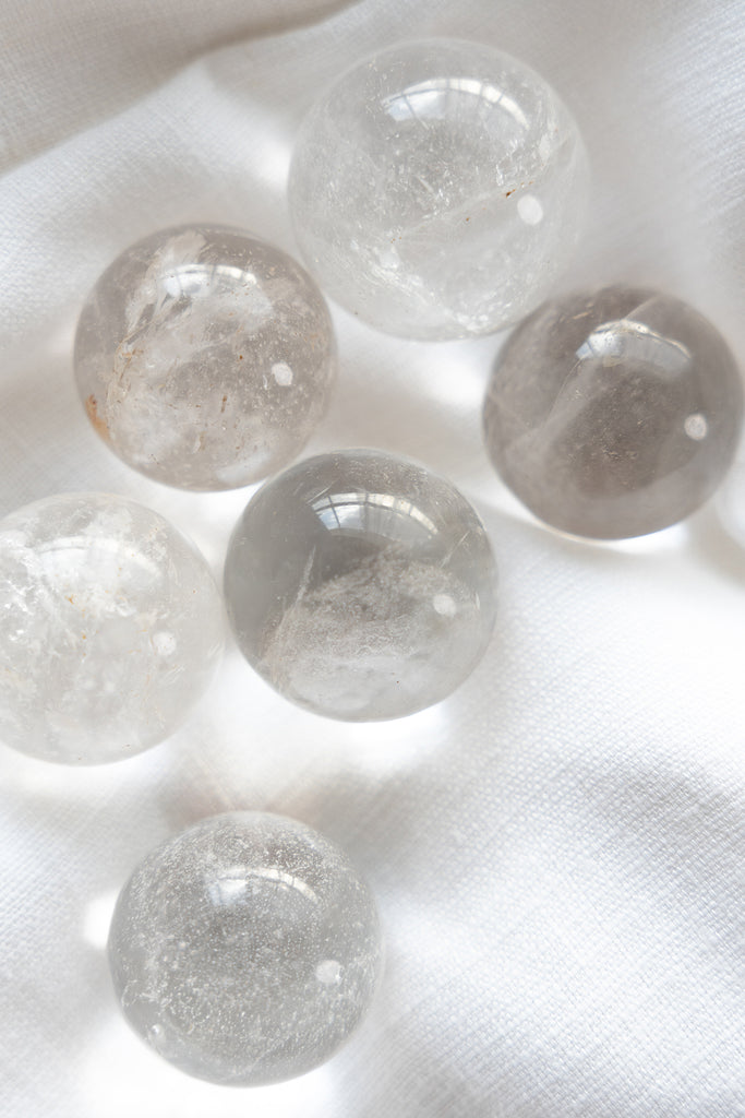Clear Quartz Mini Spheres