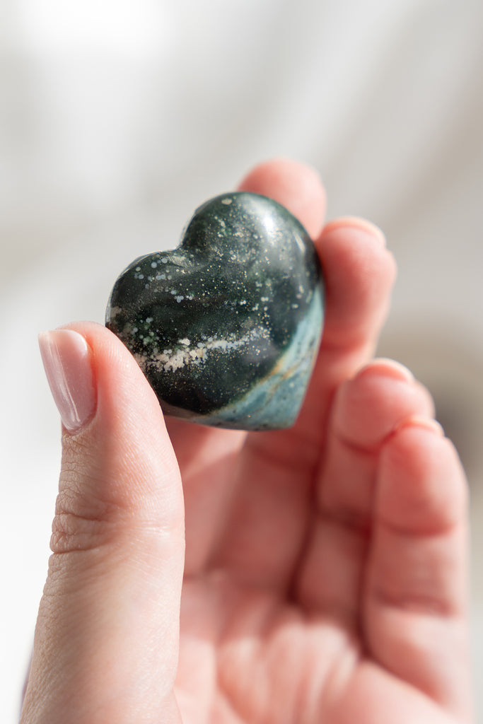ocean jasper heart