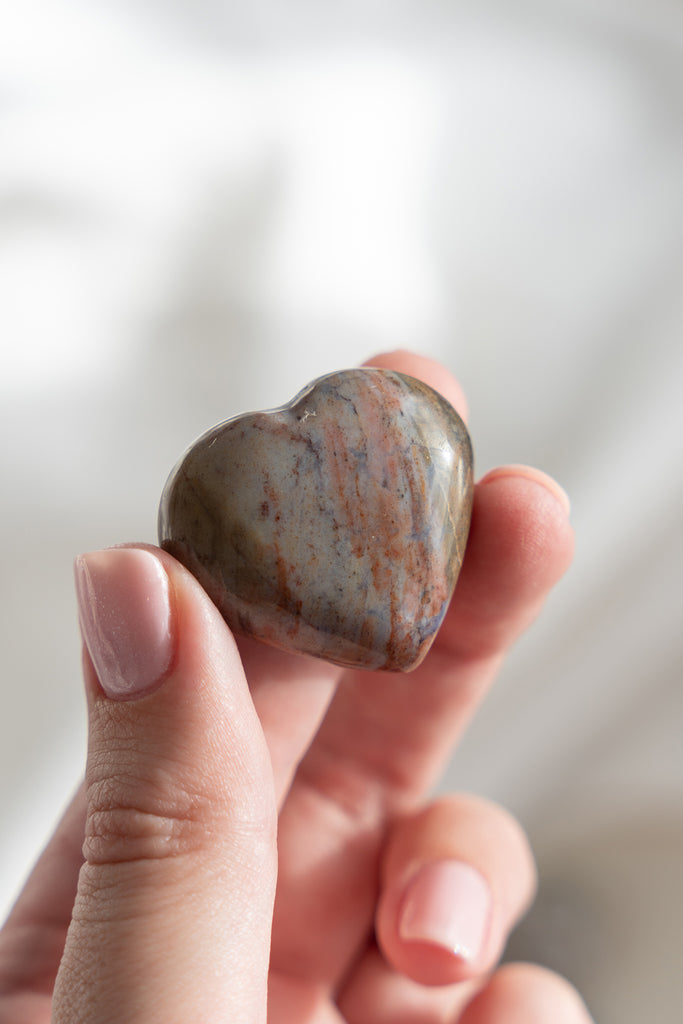 ocean jasper heart