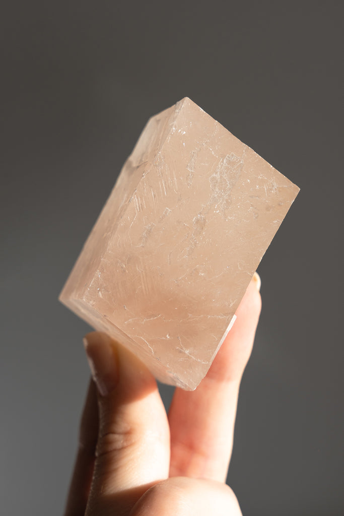 pink optical calcite mexico