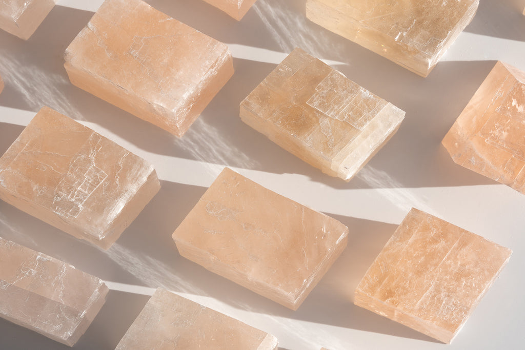 pink optical calcite mexico