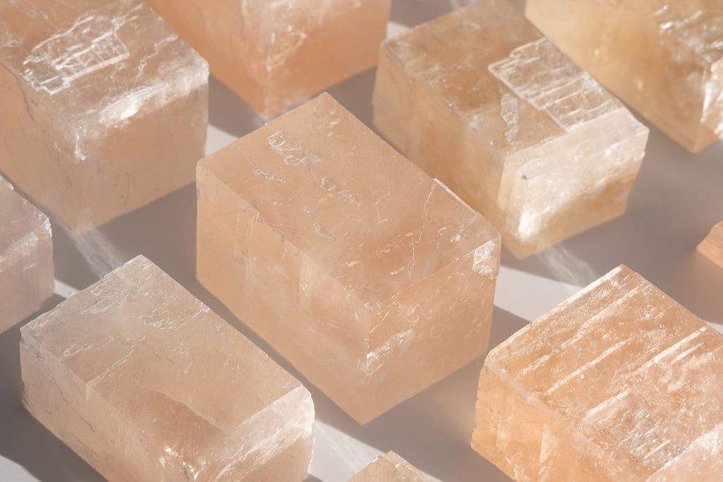 pink optical calcite mexico