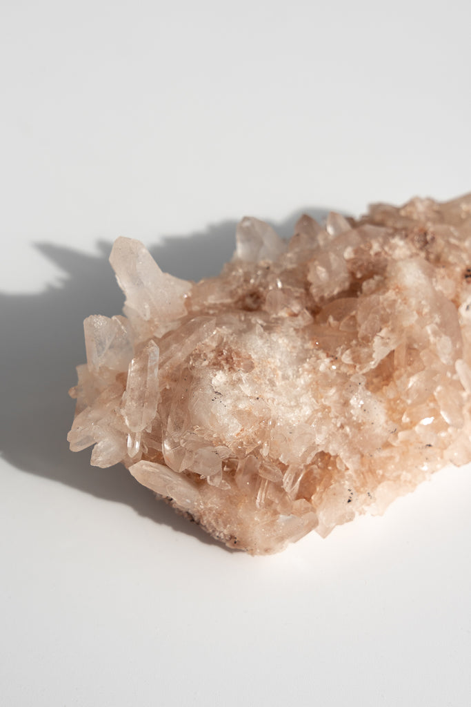 Pink Himalayan Samadhi Quartz Cluster