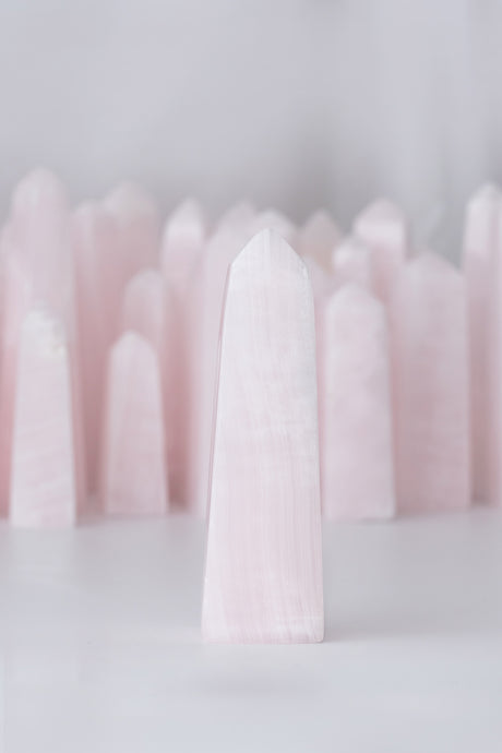 Mangano Calcite Obelisks