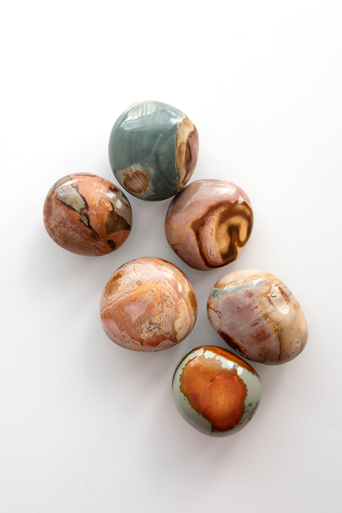 Polychrome Jasper Palm StonePolychrome Jasper Palm Stone
